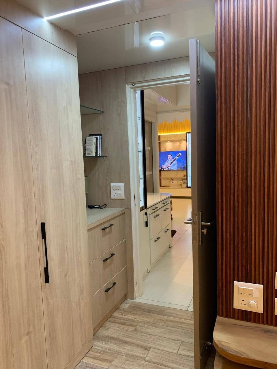 Modular kitchen entrance area